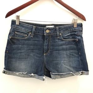 Paige Jimmy Jimmy Shorts Cutoff Denim 28 Buffy